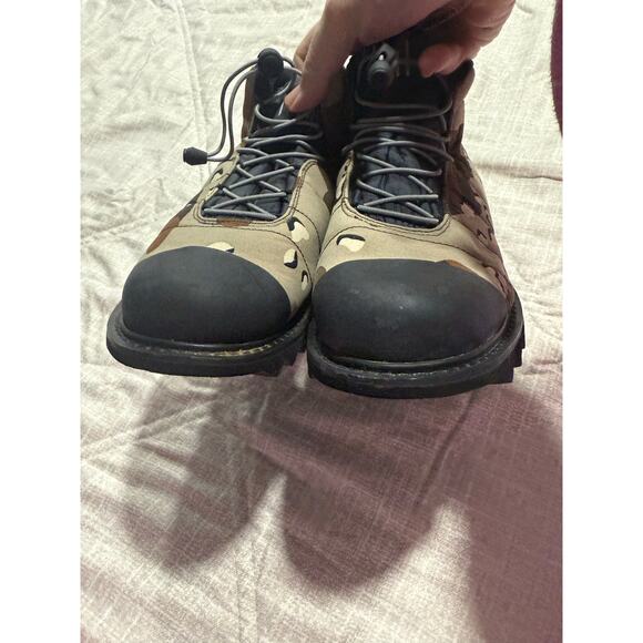 Holden Apres Ski Boots Camo Waterproof Winter Womens Sz 9 Brown Black MSRP $120 - Picture 7 of 11